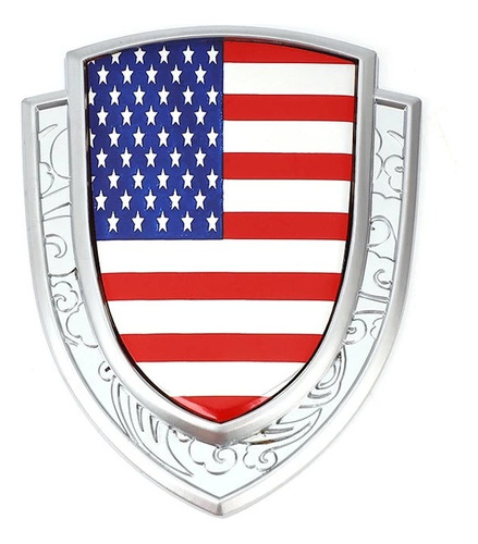 Foto de Emblema 3d Estados Unidos Usa Eeuu Metl Dodge Jeep Ford