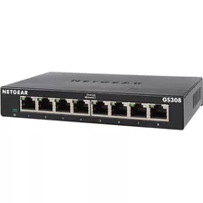 Switch Netgear 8 Puertos Gigab Ethernet Gs308 Envío Inmedito