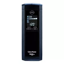 Ups Cyberpower Intelligent Lcd Series Cp1500avrlcd 1500va Entrada Y Salida De 120v Negro