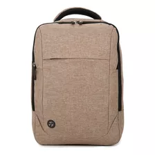 Mochila Topper Laptop Ii En Beige | Stock Center