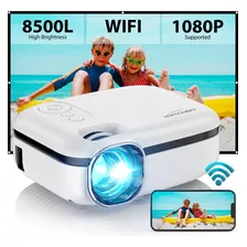 Proyector Wifi Mini 8500l, 1080p, Portátil, Compatible Con T