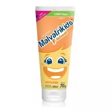 Gel Dental Com Flúor Tutti Frutti Malvatrikids Bisnaga 70g