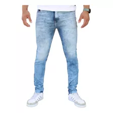 Pantalon Skinny De Mezclilla Strech John Silver Para Hombre