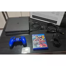 Ps4 Com 1 Jogo E Controles 