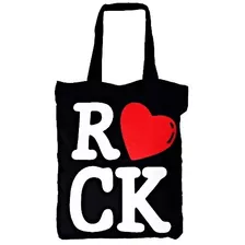 Bolsa Preta Rock Banda Punk Love Ecobag