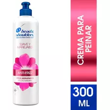 Crema Para Peinar Head & Shoulders Suave Y Manejable Rizos Hidratados 300ml