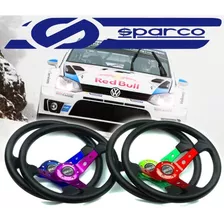 Volante Sparco Tipo Drift Conico + Bocina. Envio Gratis