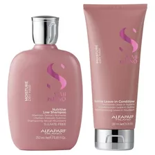 Shampoo + Acondicionador Para Cabello Seco Alfaparf Moisture