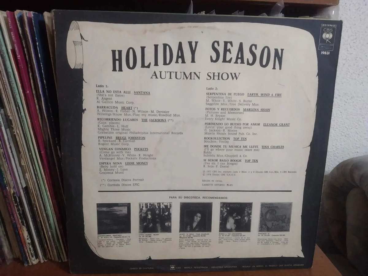 Varios Artistas - Holiday Season Autumn Show - vinilo 1980