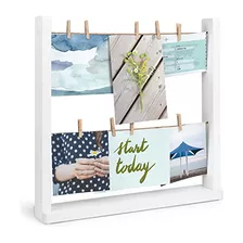 1004415-660 Hangit Desk Photo Display, Blanco, Escritor...