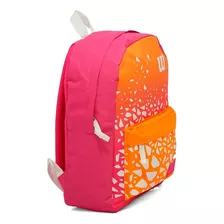 Mochila Morral Para Meninas Sparkling Women's School Wilson Color Coral