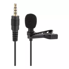 Clipon Micrófono, 3.5mm Jack Mini Clipon Cable De Sola...