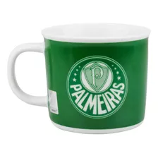 Caneca De Porcelana Time Palmeiras Licenciado 350 Ml