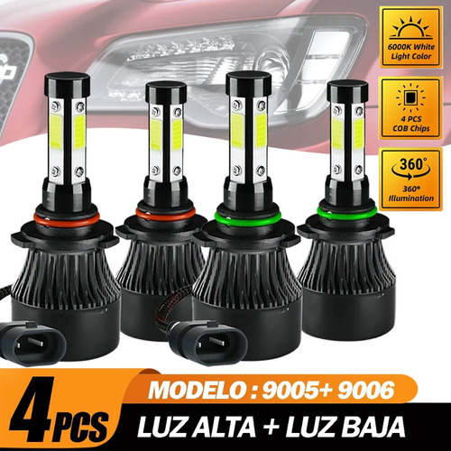 A Kit Faros Auto Led Para Chrysler 12000lm Luz Alta Y Baja Foto 10