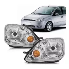 Optica Ford Fiesta Mk5 00/02 Con Giro Blanco (864) Der-izq