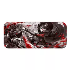 Mousepad Gamer Anime Attack On Titan Extra Grande 90x40 