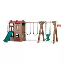 Step2 Naturally Playful Adventure Lodge Swing Set Y Play Cen