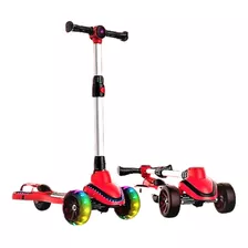 Scooter Patineta Bota Humo Y Bota Burbuja Bluetooth Niños