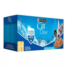 Alimento Para Gatos Húmedo 24 Pz Purina Cat Chow 545326 Cst