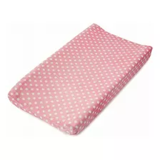 Summer Infant Ultra Plush Changing Pad Cover, Pink Dots For