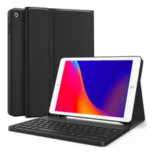 Funda Con Teclado Para iPad De 10.2 (9a 8a 7a Gen) Chesona