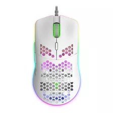 Mouse Gamer Pro| Multicolor + Macro Config. | Panter Gm303 Color Blanco