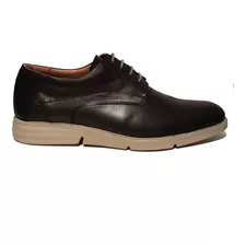 Zapatos Hombre Roble 1812 Urbanos Cuero Negro Suela