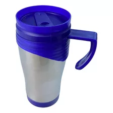 Termo Vaso Térmico Cooler 400ml Taza Con Tapa Oficina Hogar