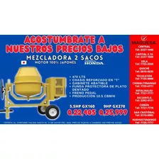 Oferta Mezcladoras 2 Sacos 