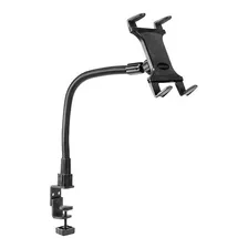 Soporte Abrazadera De Escritorio Tablet Cuello Flexible 55cm