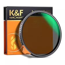 Filtro Black Pro Mist 1/4 67mm Nano-x Nd2 A Nd32 K&f Concept