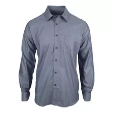 Camisa Regular Com Bolso Manga Longa Fideli Original