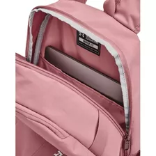 Mochila Backpak Under Armour Hustle Lite Repelente Al Agua Color Rosa