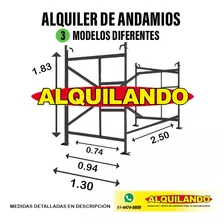 Alquiler De Andamios, Escaleras Y Maquinas De Construccion.