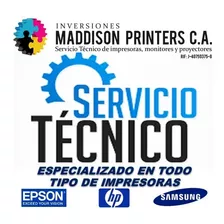 Servicio Técnico Reparación Impresoras Epson Samsung Hp