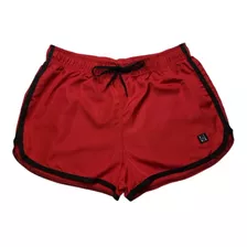 Short Azul Claro Feminino Bermuda Praia Tactel Surf Academia