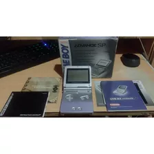 Nintendo Game Boy Advance Sp Ags001 + Cargador + Juegos