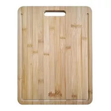 Tabla De Madera Bambú Cocina Hudson 30 X 40 X 1.5 Cm Color Marrón