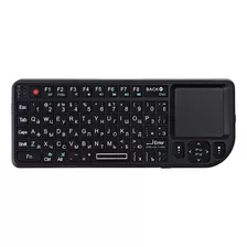 Mini Teclado Bluetooth 7 Colores Apuntador Laser Us-ruso