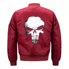 Chamarra Pilot Suit Skull Head Para Hombre