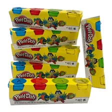 Frasco Play Doh Plastilinas Caja 4 Colores Niños Niñas