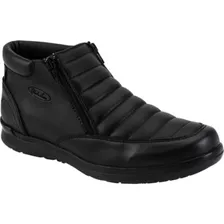 Botin Confort Cierre Nebel Walk 4702 Negro Hombre