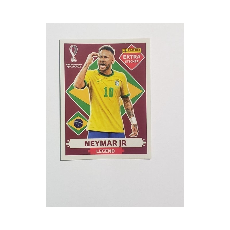 ORIGINAIS - Figurinha Neymar Base Bordô Extra Copa Qatar Legend Lendária -  ORIGINAIS