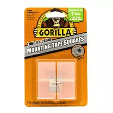 Gorilla Tough & Clear 6067201 Cinta De Montaje Cuadrada De