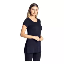 Blusa Vestleg Academia Ginástica C/ Abertura Lateral P Ao Gg