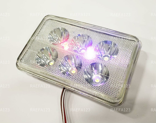 Faros Led Chevrolet Van 1988 1989 1990 91  6 Led Estrobo 2pz Foto 4