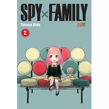 Spy X Family Vol. 2, De Endo, Tatsuya. Editora Panini Brasil Ltda, Capa Mole Em Português, 2021