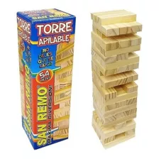 Torre Aplicable Juego De Mesa Jenga