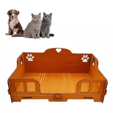 Caminha Pet Cama Sofá Casa Para Cachorro Gato Em Mdf