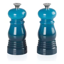 Set 2 Molinillos Sal/pimienta 11cm Deep Teal